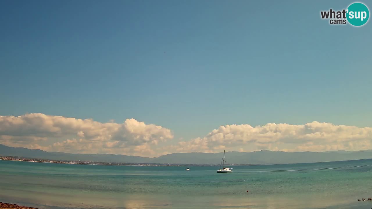 Webcam Cagliari Windsurf Club – Playa del Poetto en directo