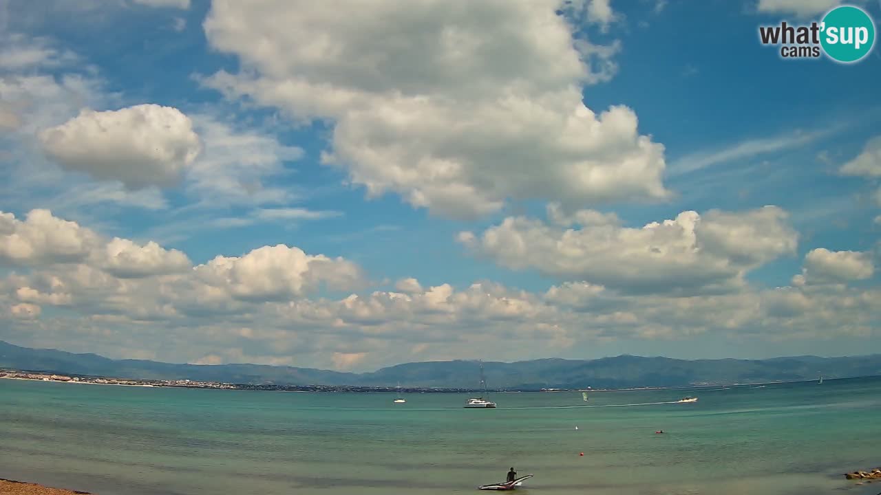 Webcam Cagliari Windsurf Club – Liveblick vom Poetto Strand