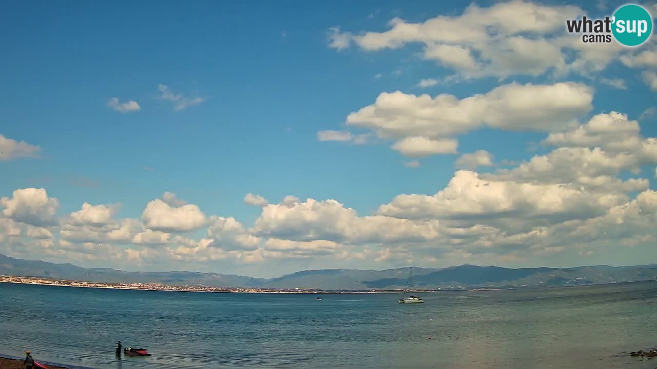 Webcam Cagliari Windsurf Club – Liveblick vom Poetto Strand