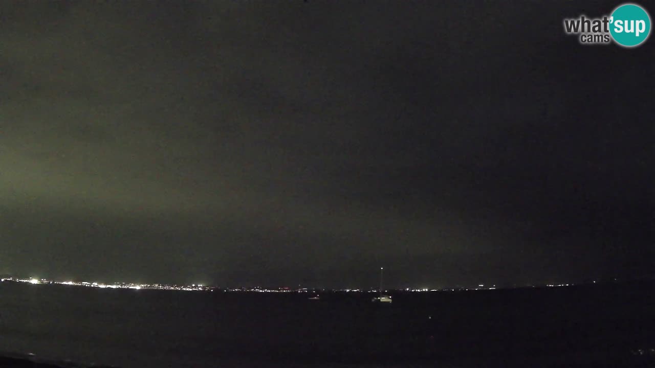 Webcam Cagliari Windsurf Club – Playa del Poetto en directo