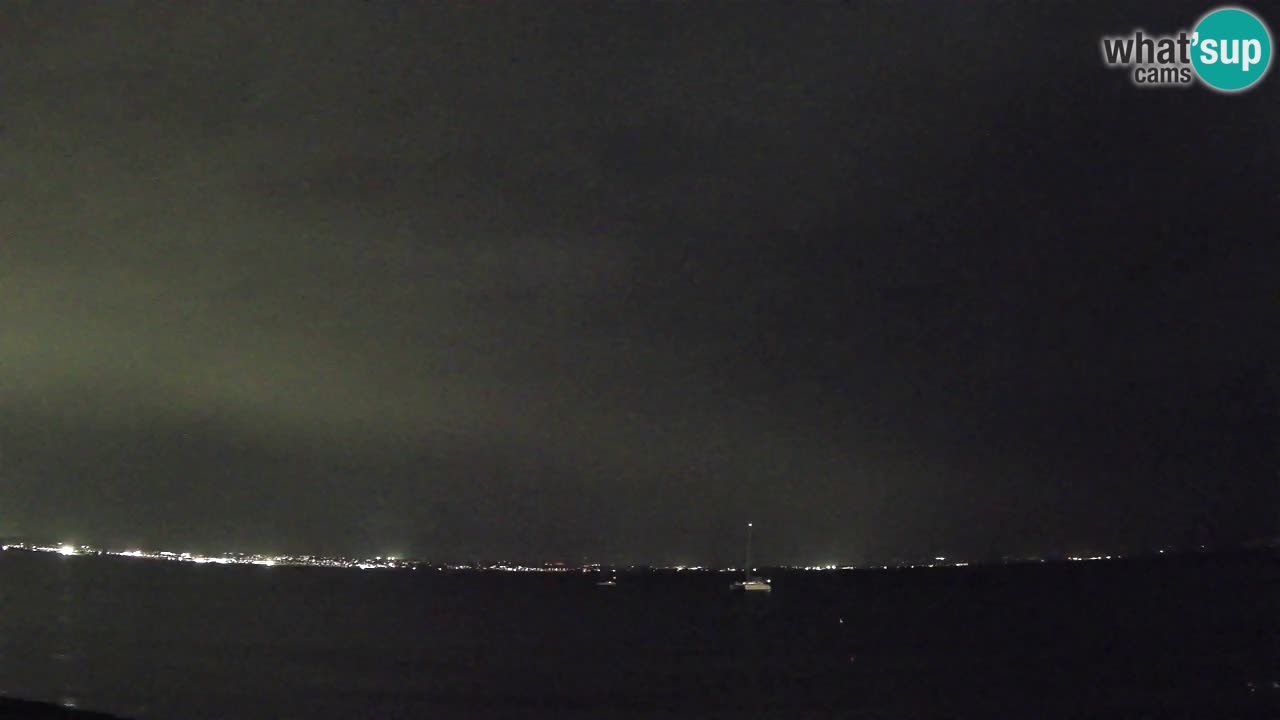 Web kamera Cagliari Windsurf Club – Poetto plaža uživo