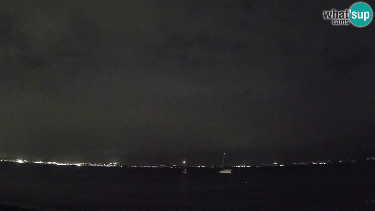 Webcam Cagliari Windsurf Club – Plage du Poetto en direct