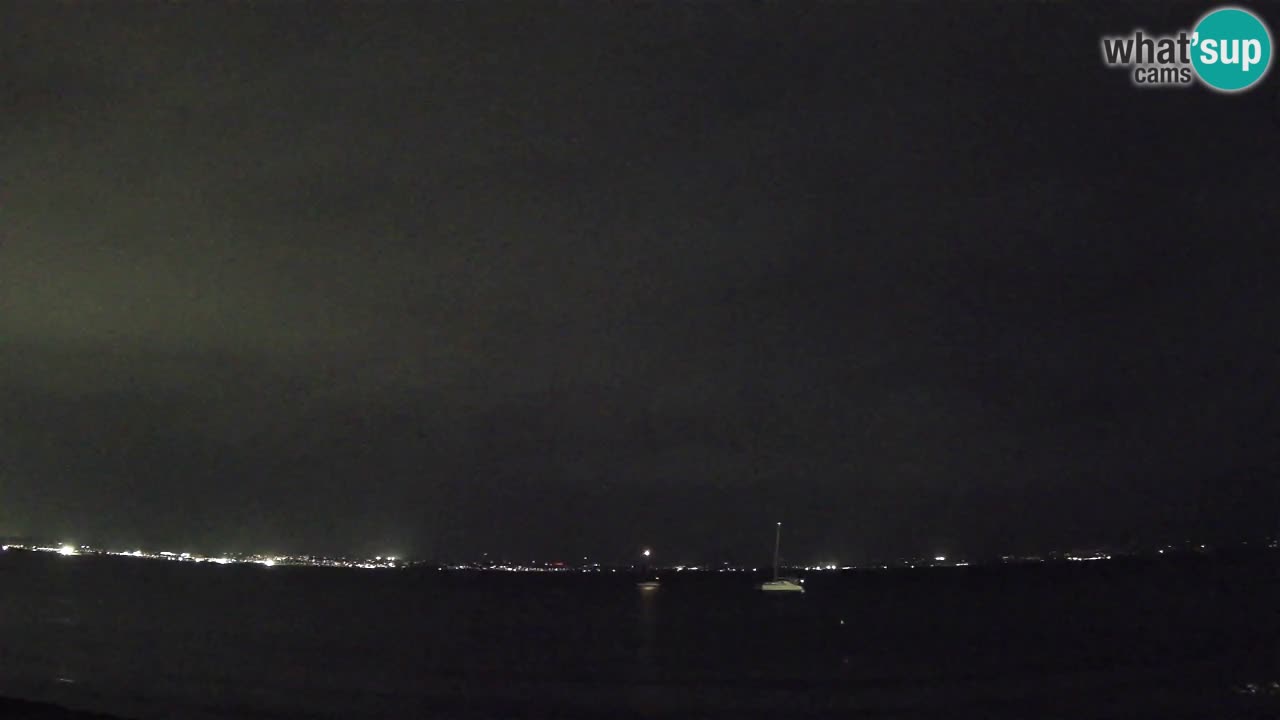 Webcam Cagliari Windsurf Club – Plage du Poetto en direct