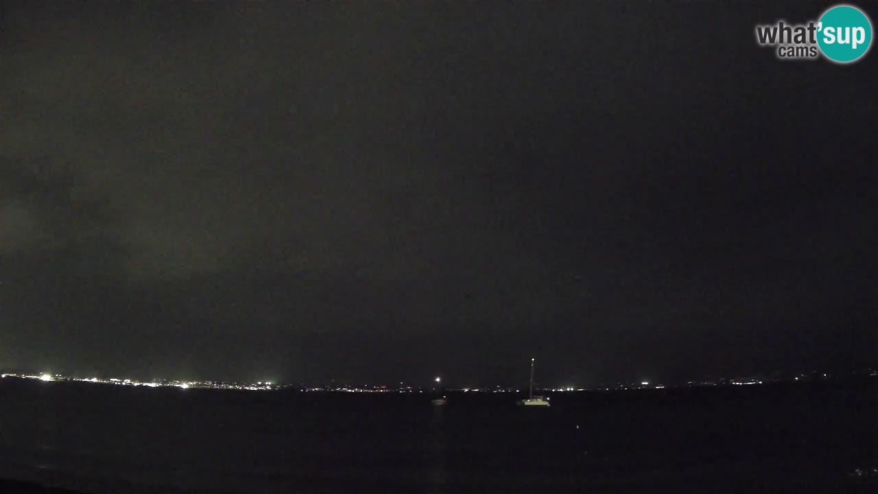 Webcam Cagliari Windsurf Club – Plage du Poetto en direct