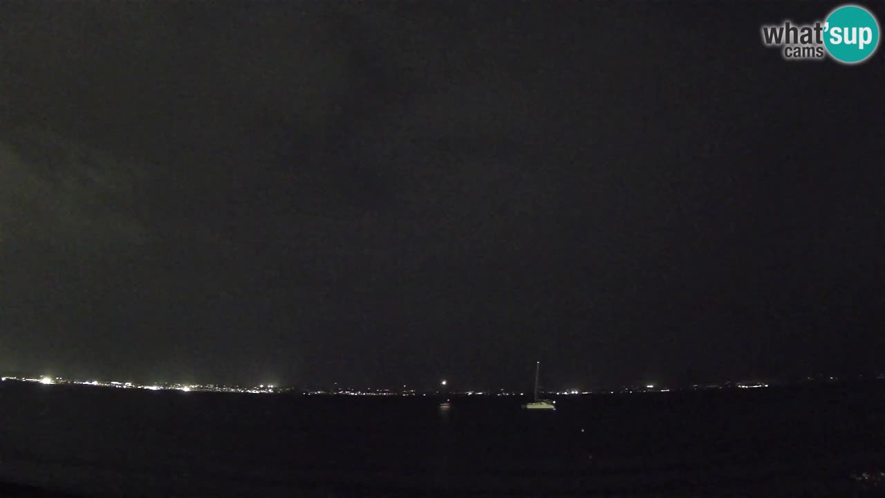 Webcam Cagliari Windsurf Club – Playa del Poetto en directo