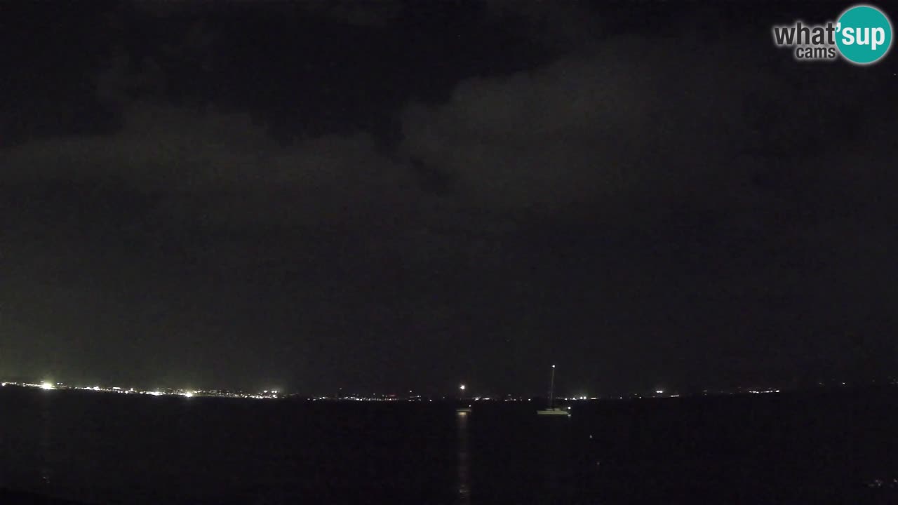 Webcam Cagliari Windsurf Club – Plage du Poetto en direct