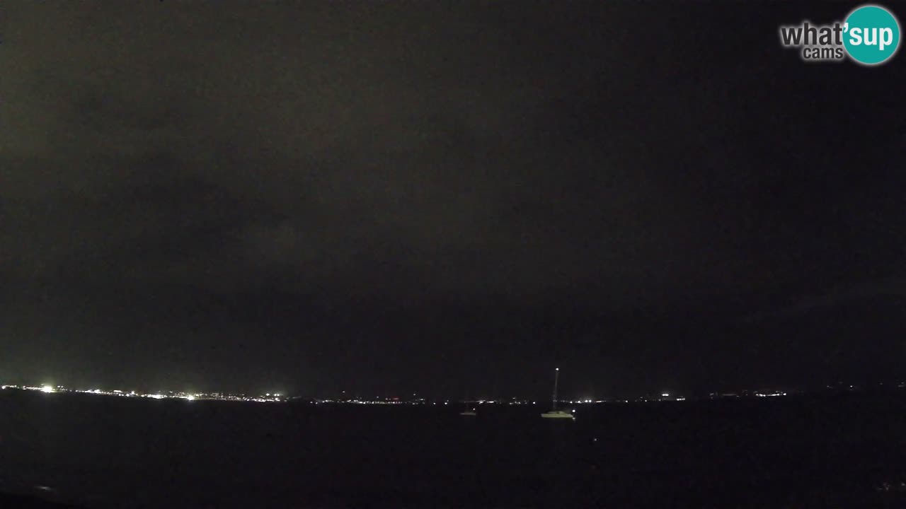 Web kamera Cagliari Windsurf Club – Poetto plaža uživo