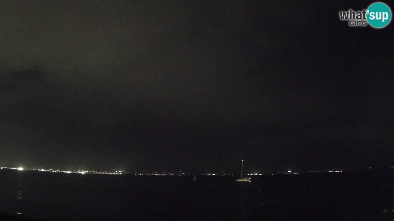 Webcam Cagliari Windsurf Club – Playa del Poetto en directo