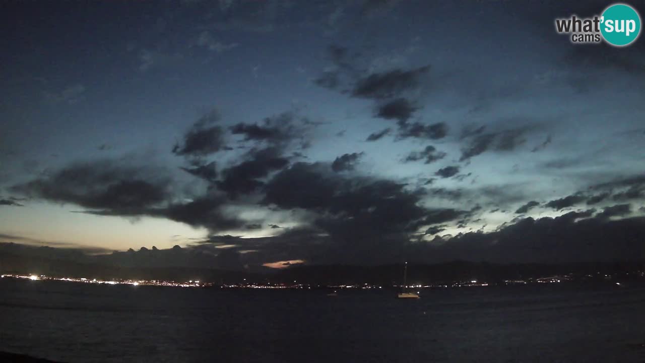 Web kamera Cagliari Windsurf Club – Poetto plaža uživo