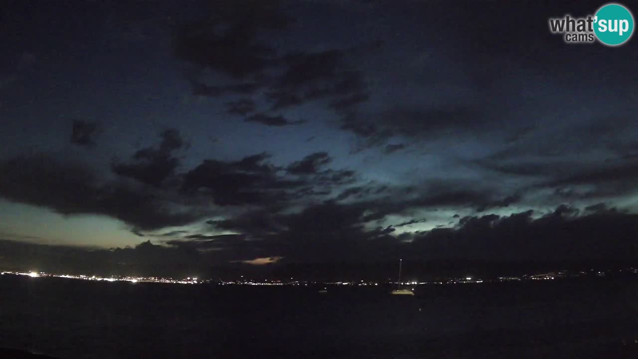 Webcam Cagliari Windsurf Club – Playa del Poetto en directo