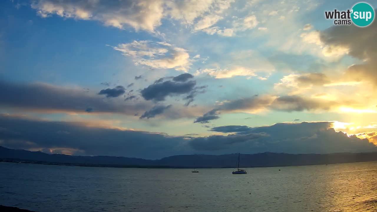 Webcam Cagliari Windsurf Club – Spiaggia del Poetto in diretta