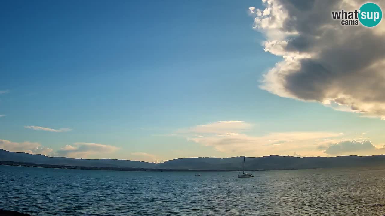 Webcam Cagliari Windsurf Club – Plage du Poetto en direct