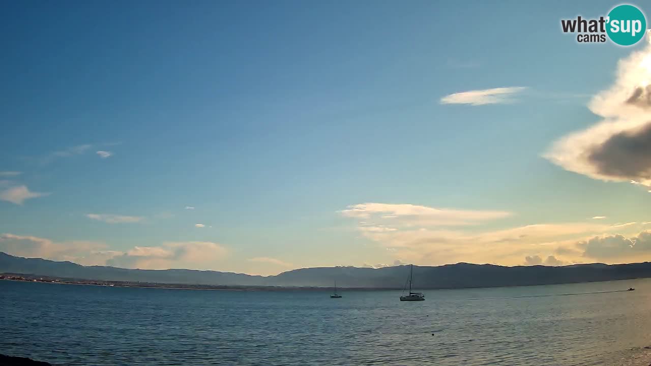 Webcam Cagliari Windsurf Club – Plage du Poetto en direct