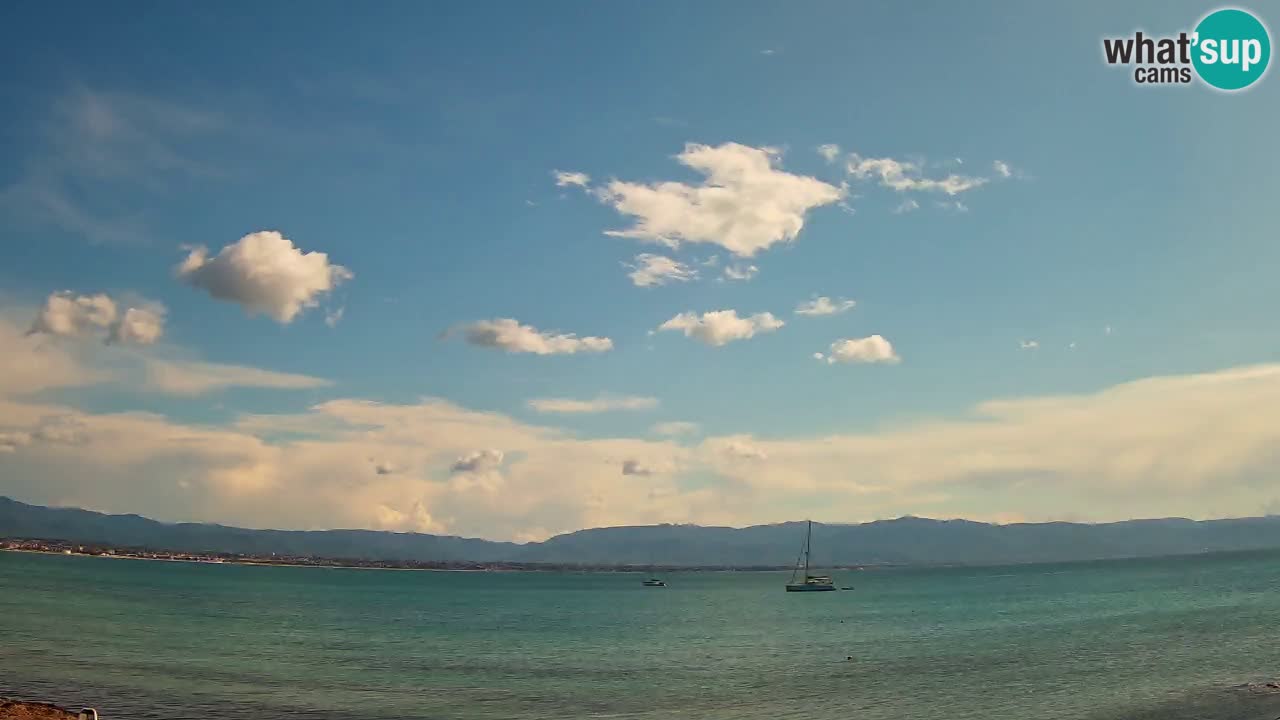 Webcam Cagliari Windsurf Club – Spiaggia del Poetto in diretta