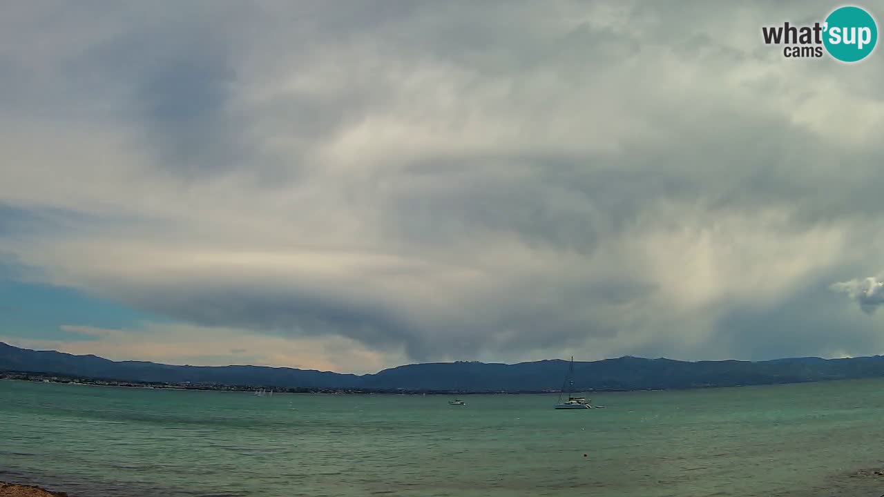 Webcam Cagliari Windsurf Club – Plage du Poetto en direct