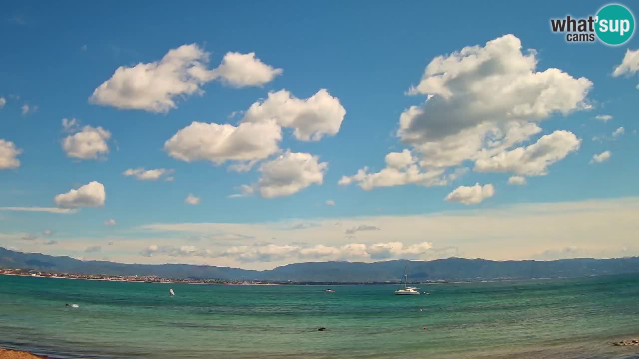 Webcam Cagliari Windsurf Club – Spiaggia del Poetto in diretta