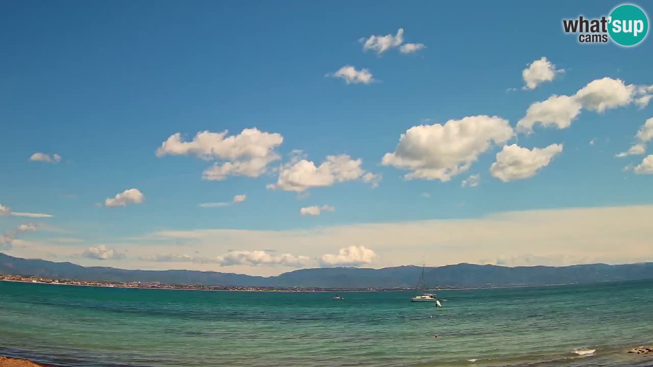 Webcam Cagliari Windsurf Club – Spiaggia del Poetto in diretta
