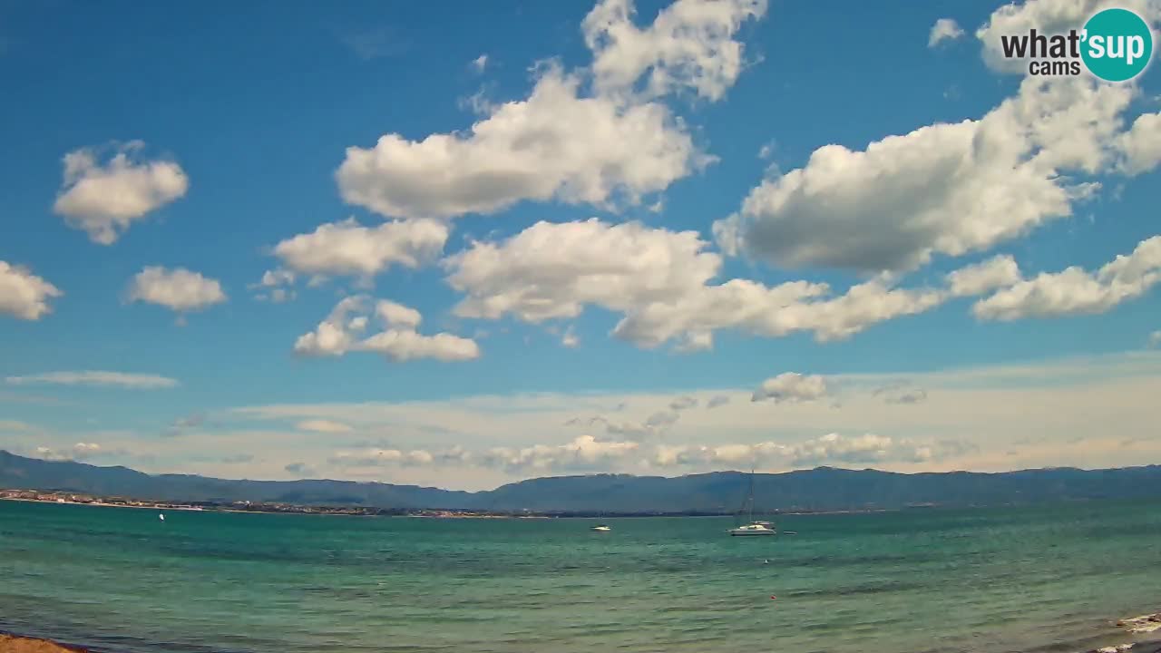 Webcam Cagliari Windsurf Club – Spiaggia del Poetto in diretta