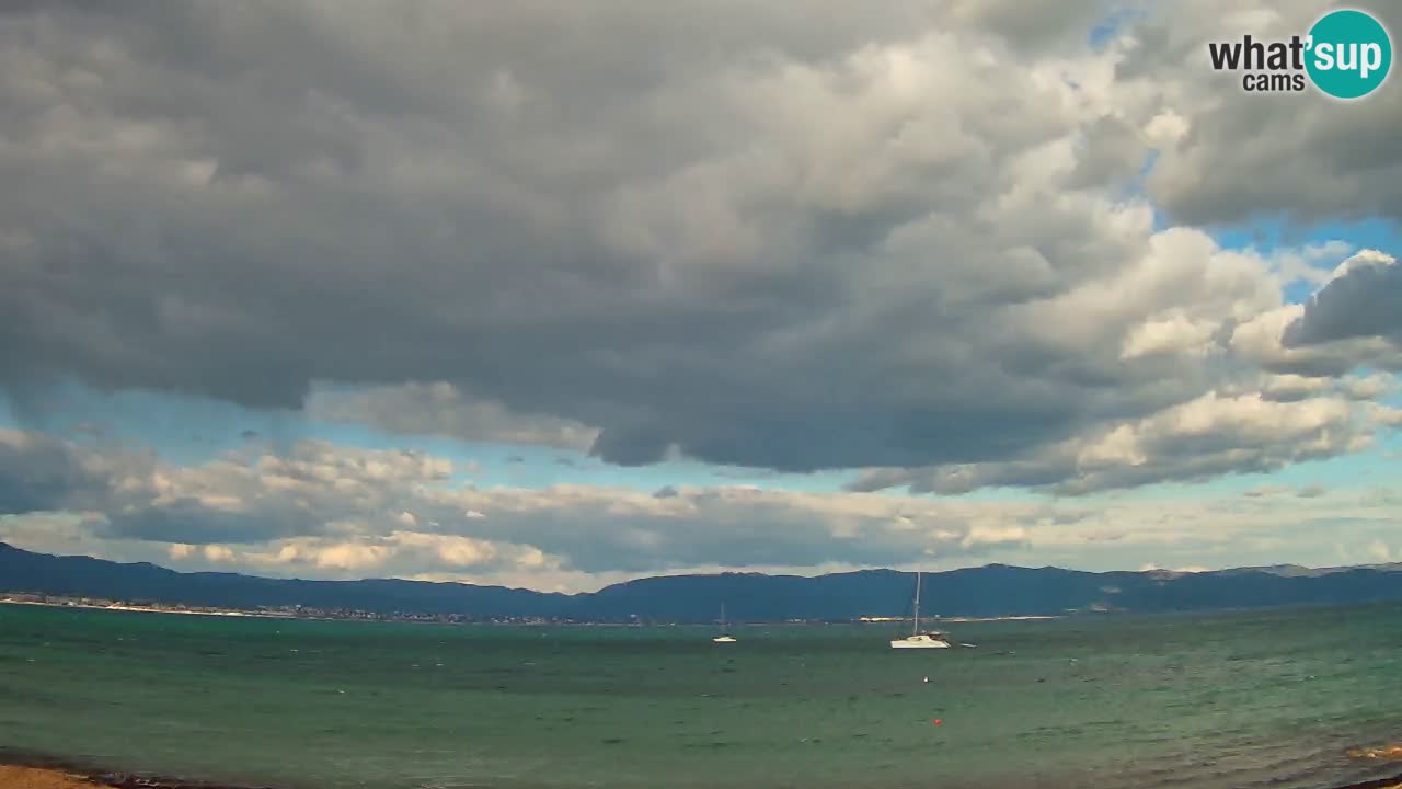 Webcam Cagliari Windsurf Club – Plage du Poetto en direct