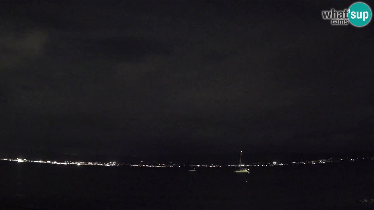 Webcam Cagliari Windsurf Club – Playa del Poetto en directo