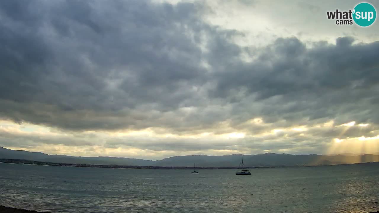 Webcam Cagliari Windsurf Club – Spiaggia del Poetto in diretta