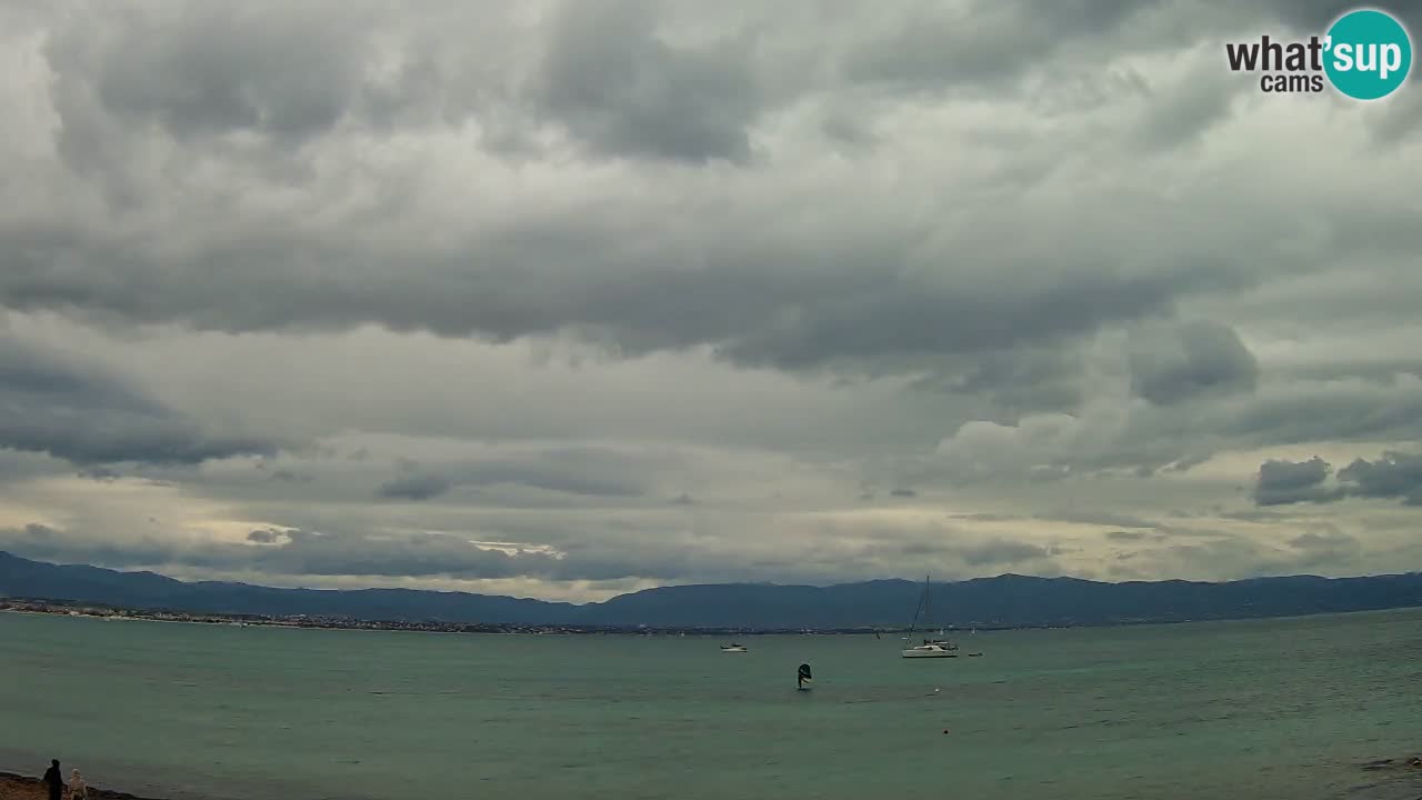 Webcam Cagliari Windsurf Club – Liveblick vom Poetto Strand