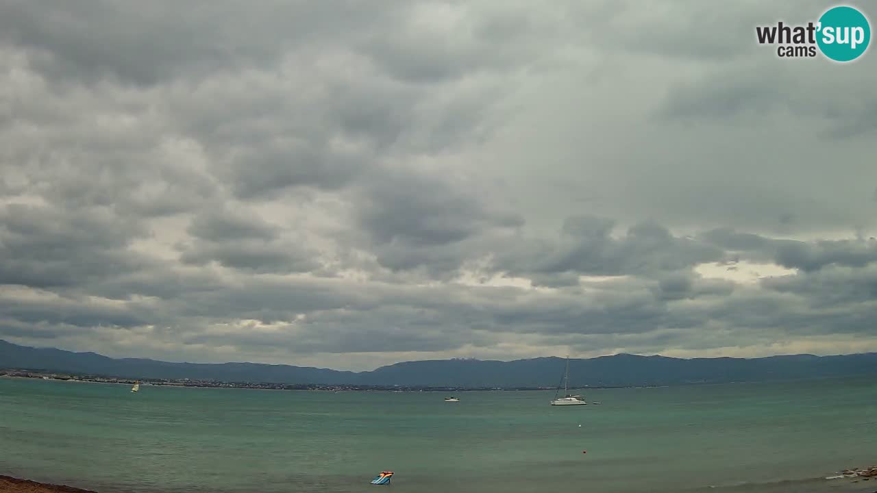 Webcam Cagliari Windsurf Club – Spiaggia del Poetto in diretta