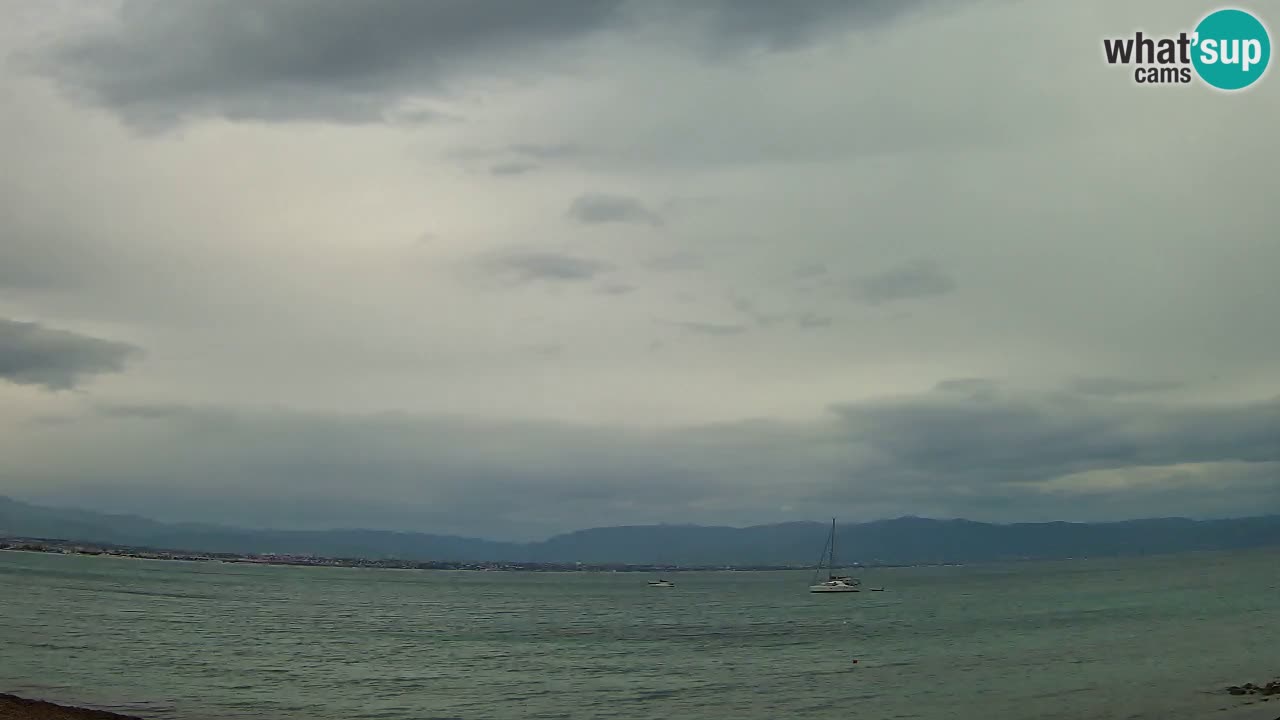 Webcam Cagliari Windsurf Club – Liveblick vom Poetto Strand