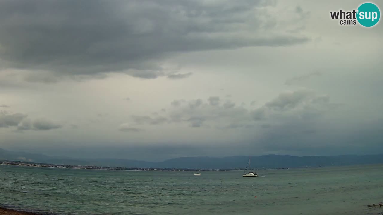 Webcam Cagliari Windsurf Club – Spiaggia del Poetto in diretta