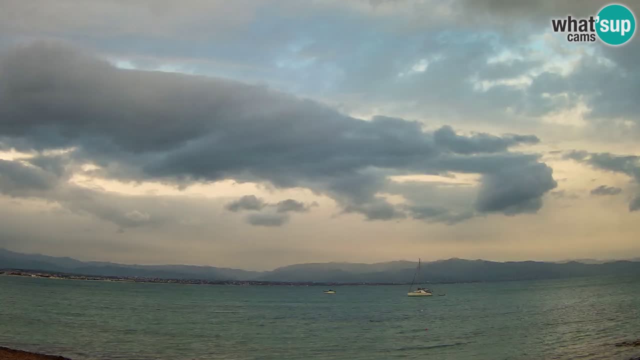 Webcam Cagliari Windsurf Club – Playa del Poetto en directo