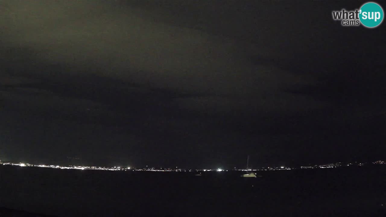 Webcam Cagliari Windsurf Club – Playa del Poetto en directo