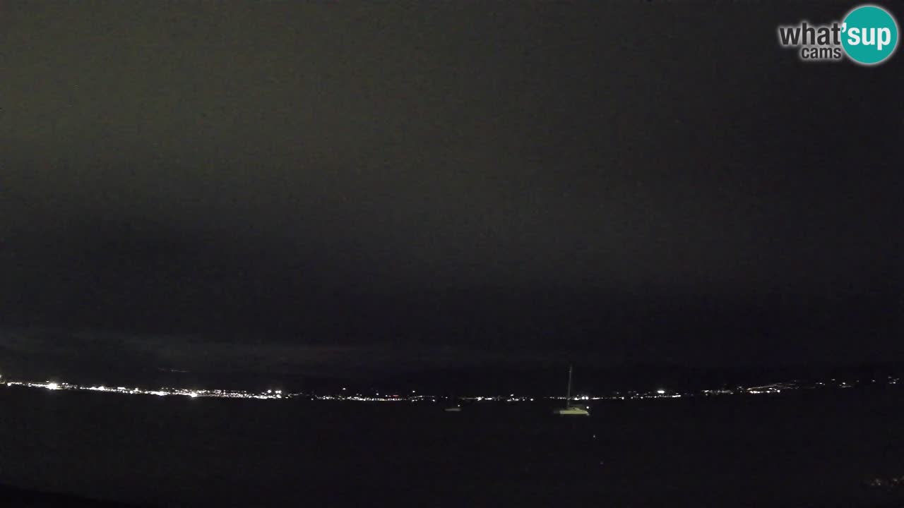 Web kamera Cagliari Windsurf Club – Poetto plaža uživo