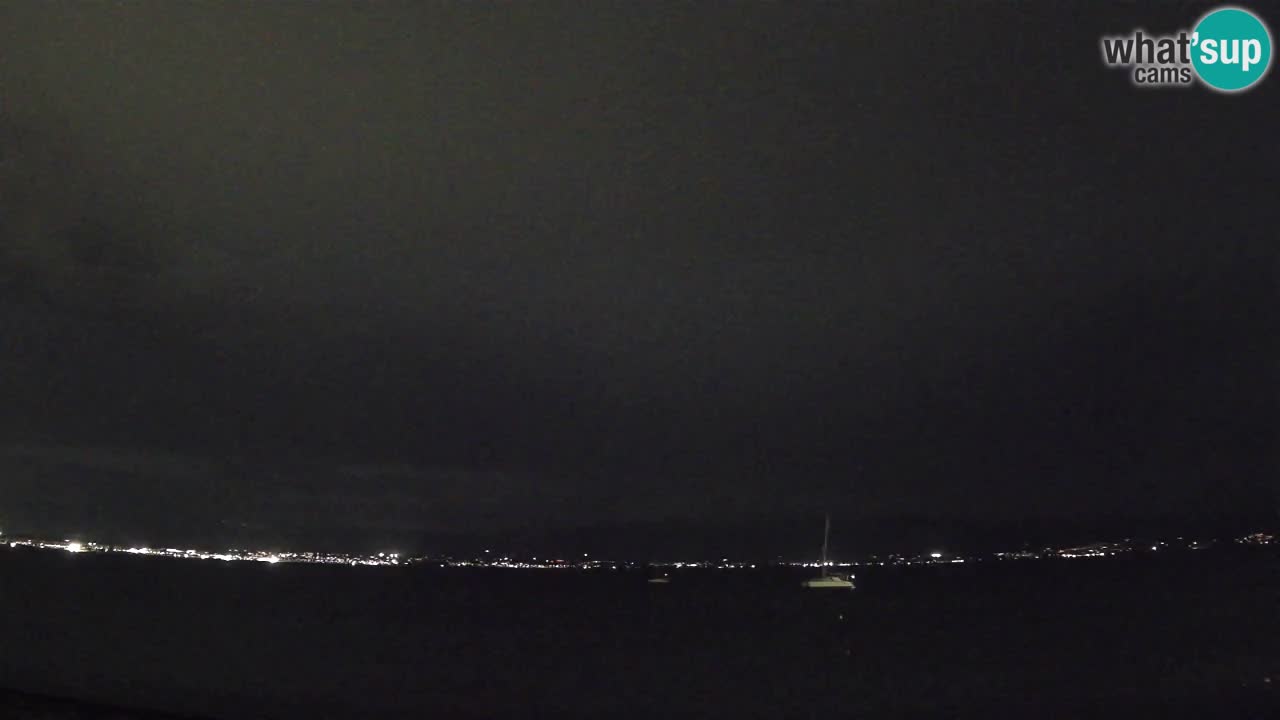 Web kamera Cagliari Windsurf Club – Poetto plaža uživo