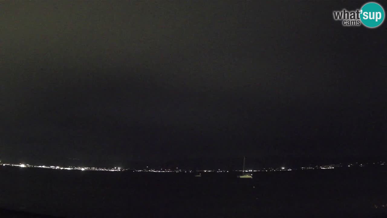 Web kamera Cagliari Windsurf Club – Poetto plaža uživo