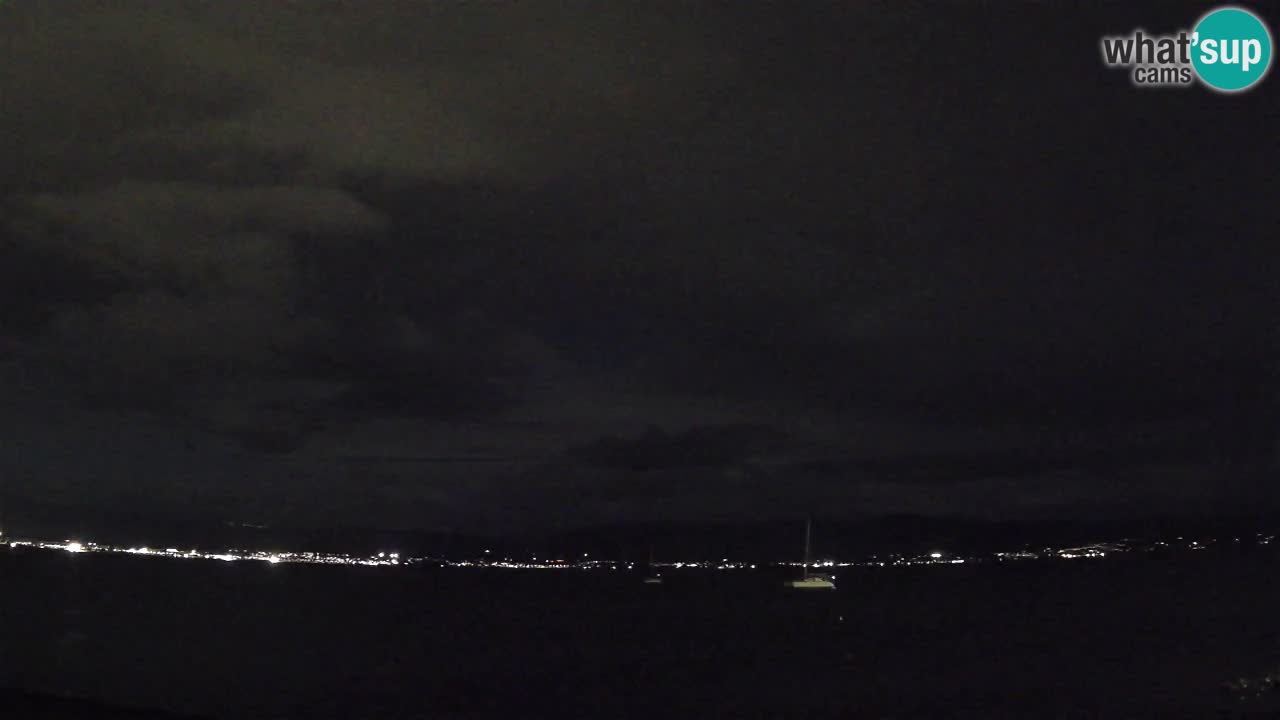 Webcam Cagliari Windsurf Club – Playa del Poetto en directo