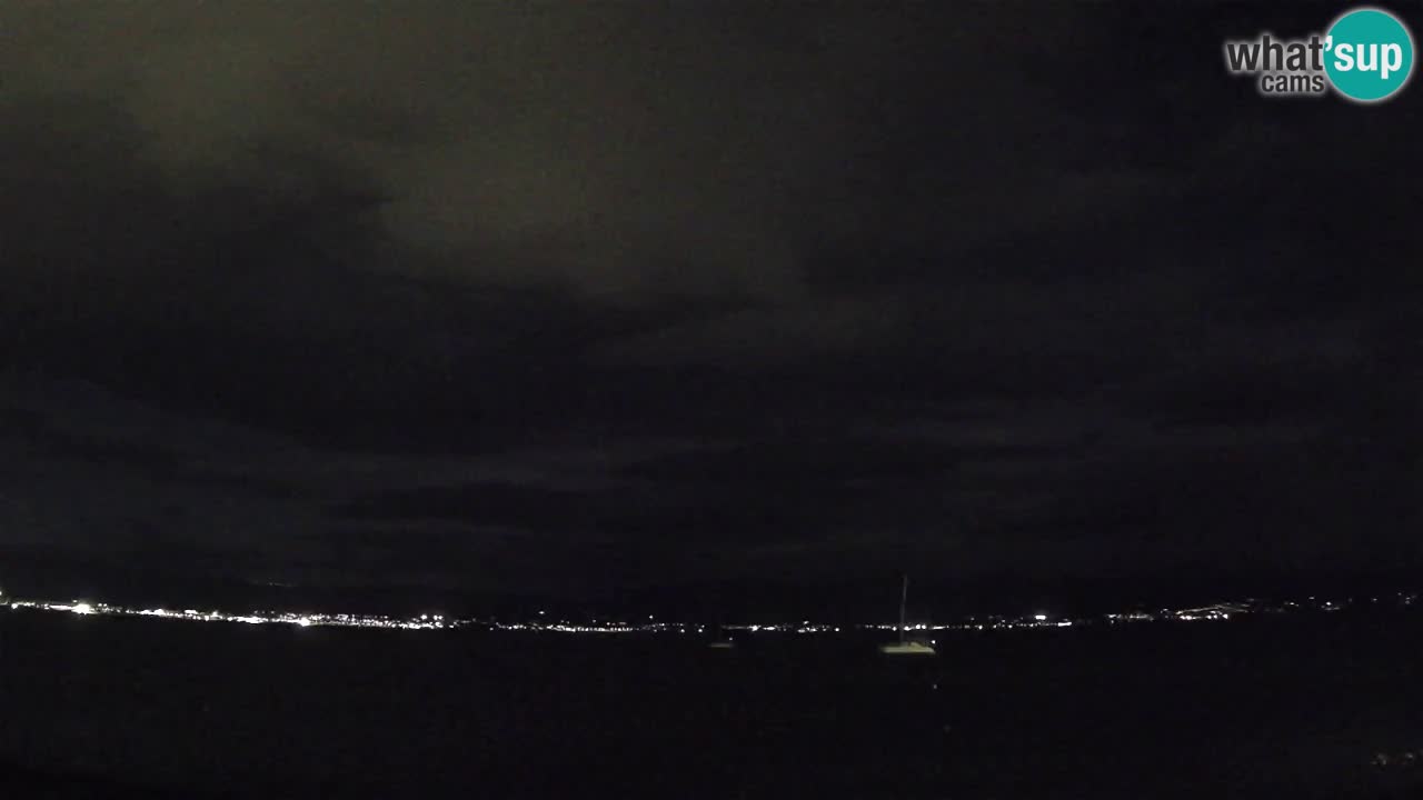 Web kamera Cagliari Windsurf Club – Poetto plaža uživo