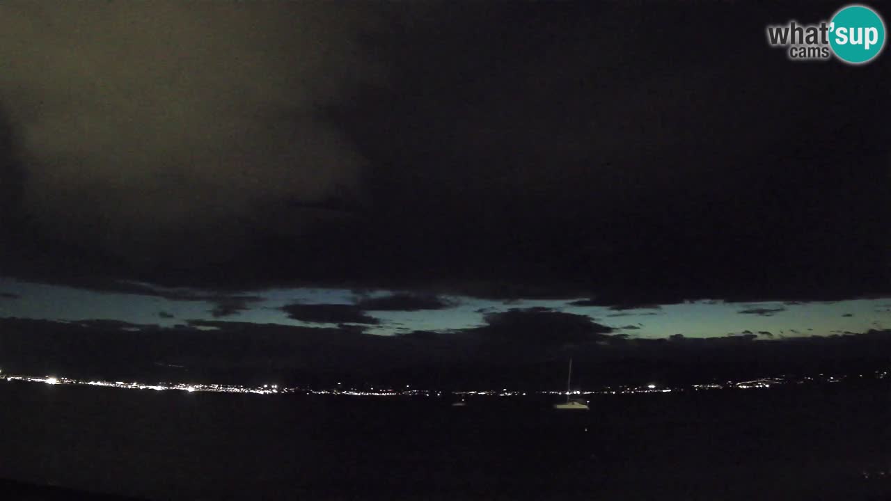 Spletna kamera Cagliari Windsurf Club – Pogled v živo s plaže Poetto