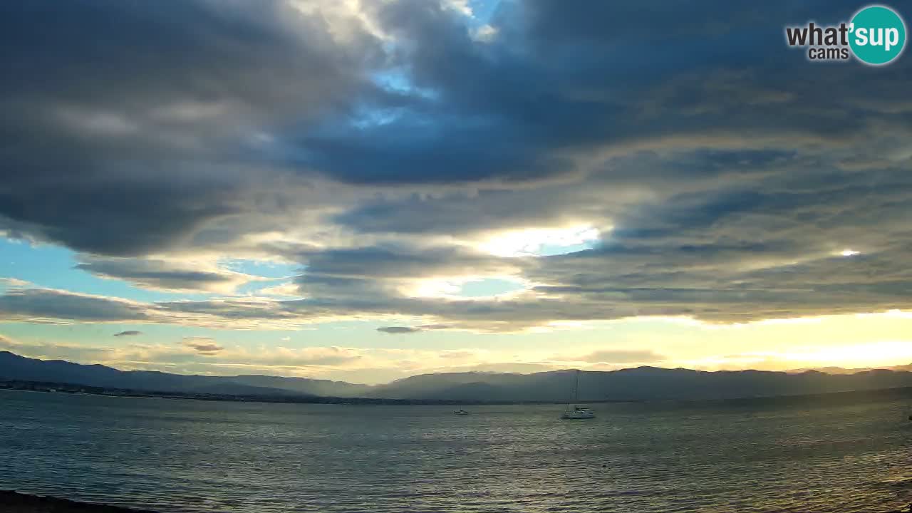 Webcam Cagliari Windsurf Club – Liveblick vom Poetto Strand