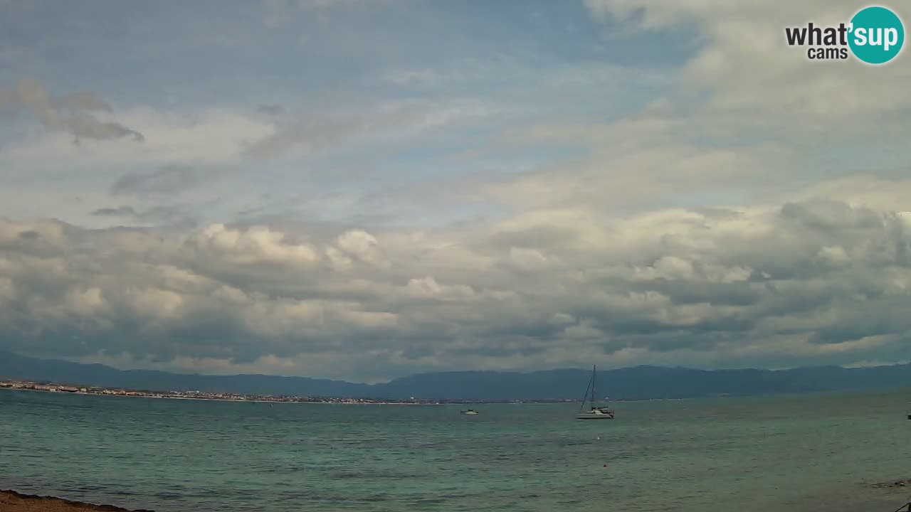 Web kamera Cagliari Windsurf Club – Poetto plaža uživo