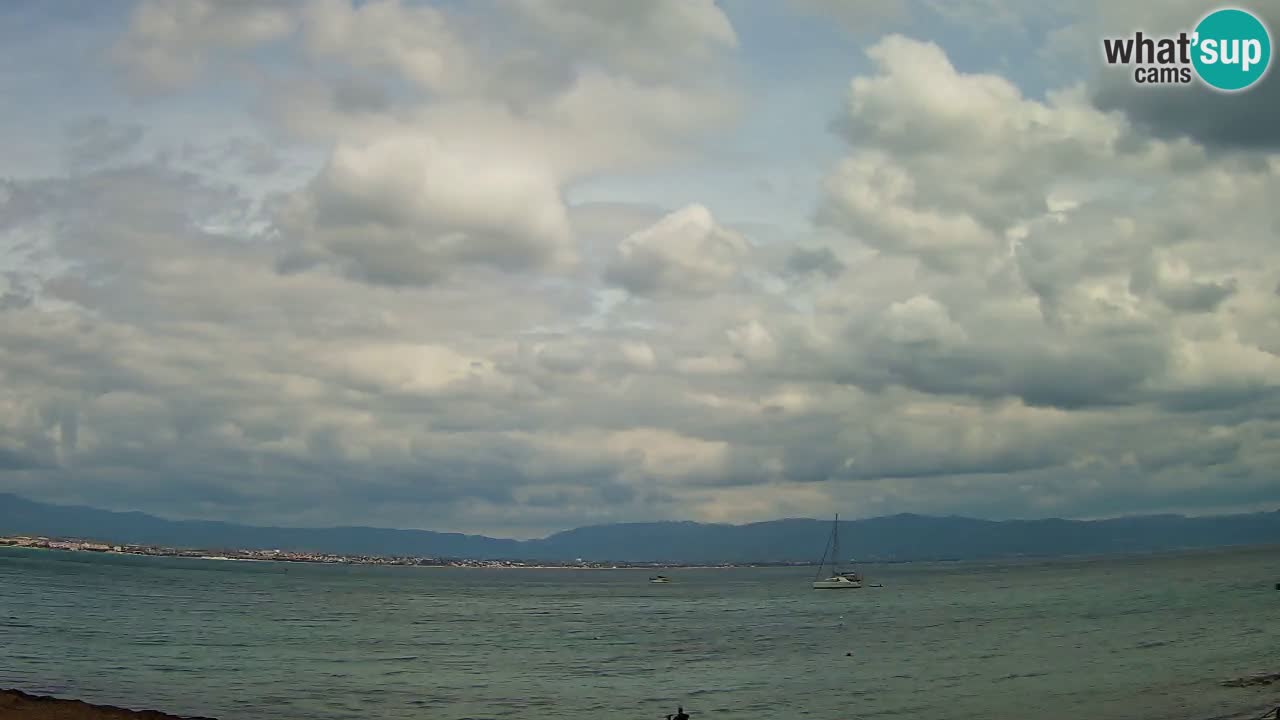 Web kamera Cagliari Windsurf Club – Poetto plaža uživo