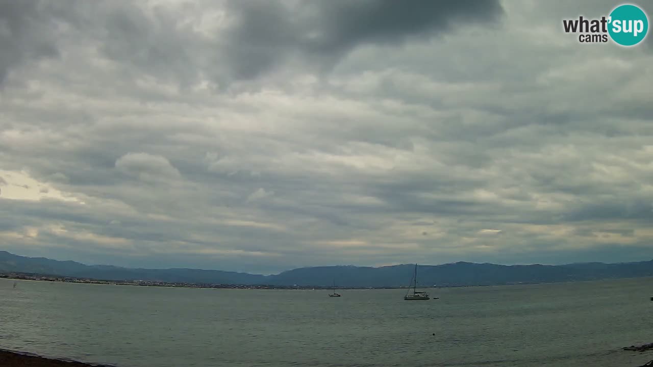 Webcam Cagliari Windsurf Club – Liveblick vom Poetto Strand