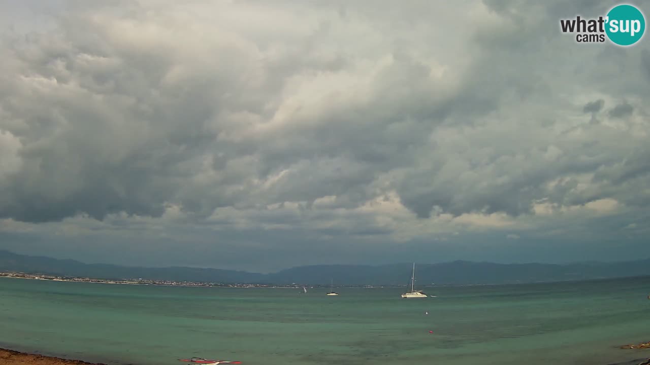 Webcam Cagliari Windsurf Club – Spiaggia del Poetto in diretta