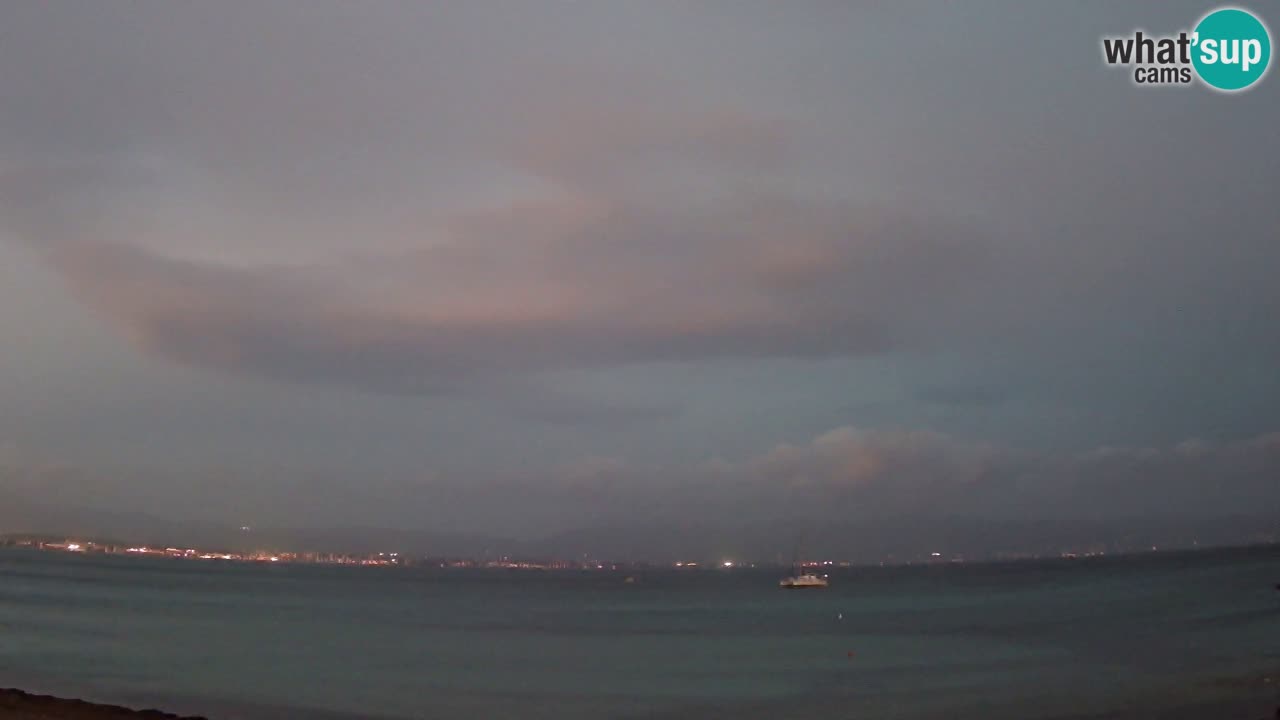 Web kamera Cagliari Windsurf Club – Poetto plaža uživo