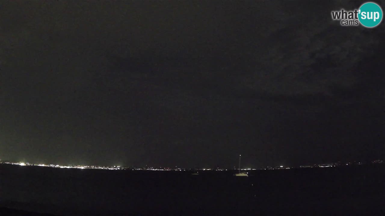 Web kamera Cagliari Windsurf Club – Poetto plaža uživo