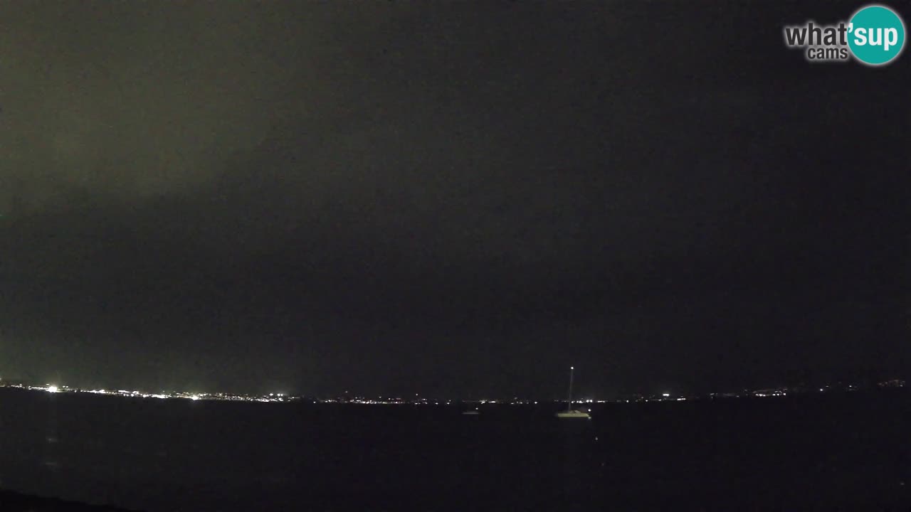 Webcam Cagliari Windsurf Club – Playa del Poetto en directo