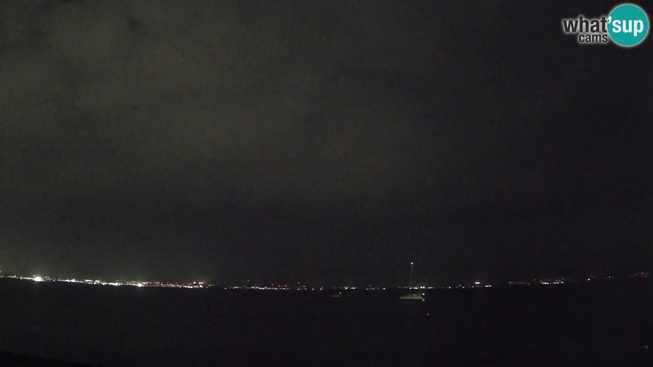 Spletna kamera Cagliari Windsurf Club – Pogled v živo s plaže Poetto