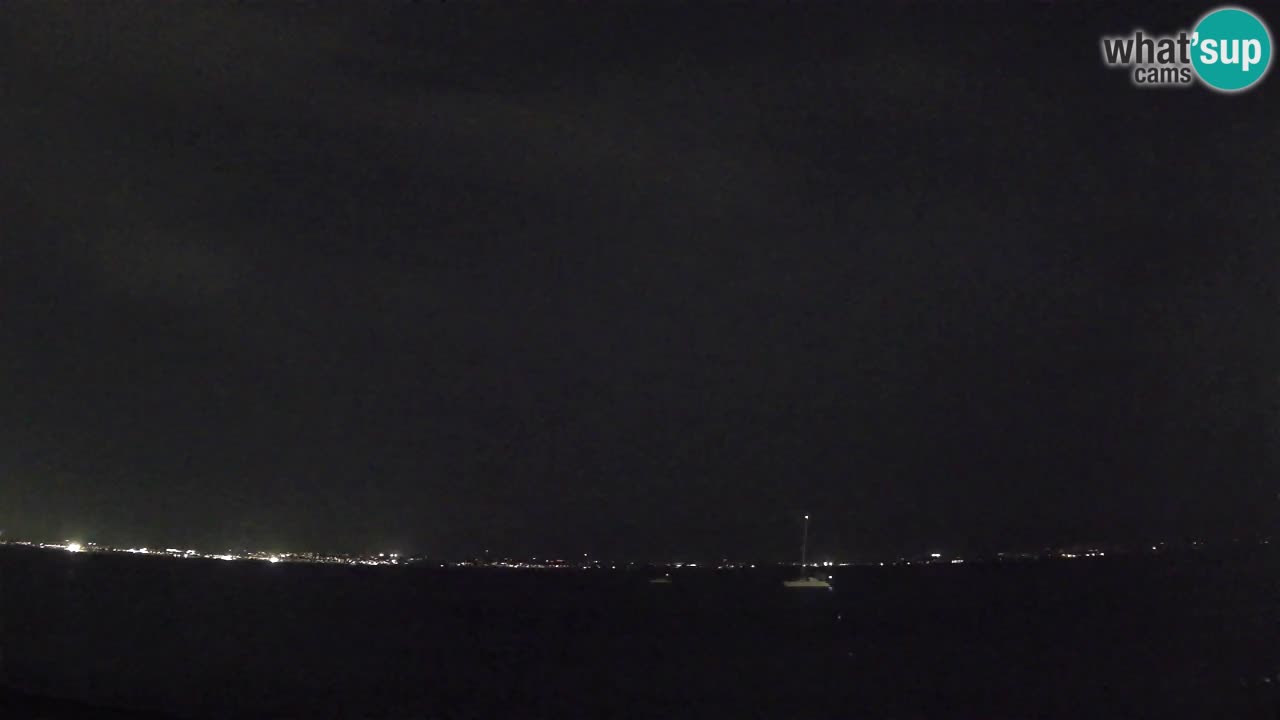 Web kamera Cagliari Windsurf Club – Poetto plaža uživo