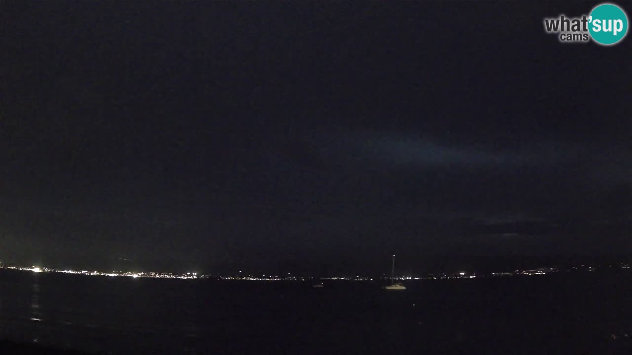 Webcam Cagliari Windsurf Club – Plage du Poetto en direct