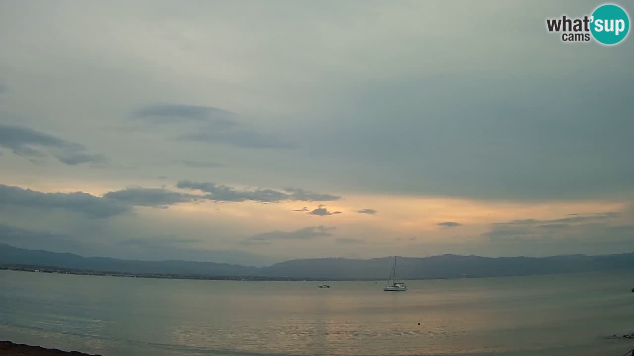Web kamera Cagliari Windsurf Club – Poetto plaža uživo