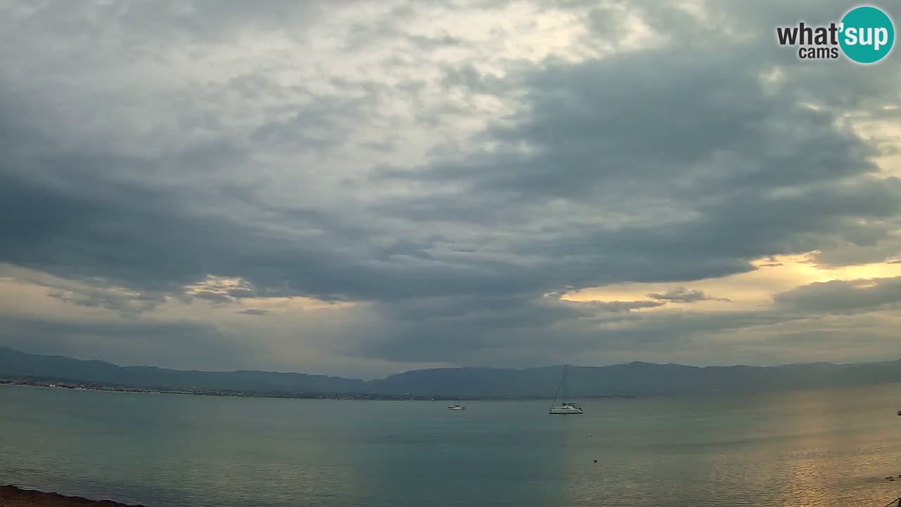 Web kamera Cagliari Windsurf Club – Poetto plaža uživo